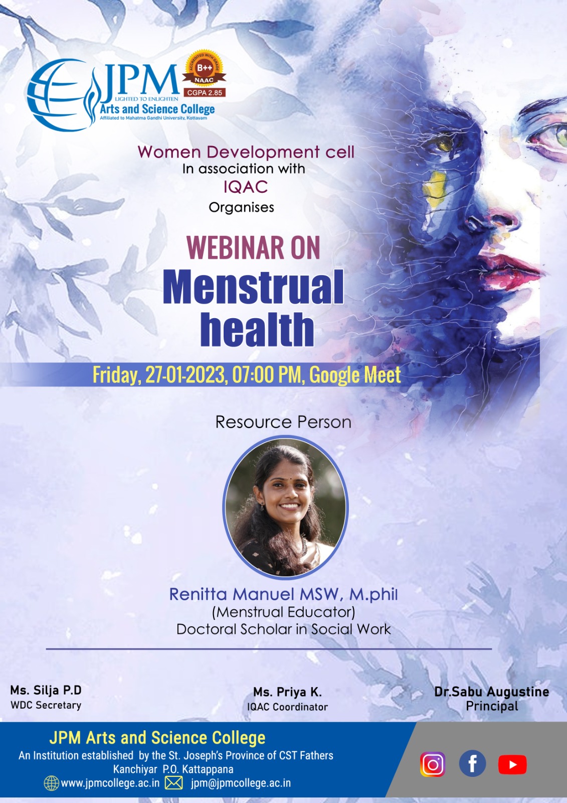 Webinar on Menstrual Health 